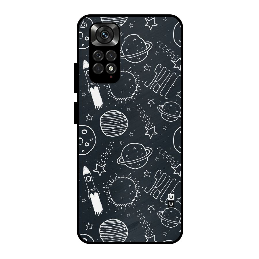 Just Space Things Metal Back Case for Redmi Note 11 Pro