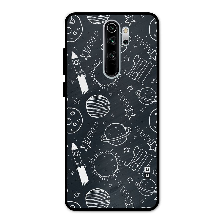 Just Space Things Metal Back Case for Redmi Note 8 Pro