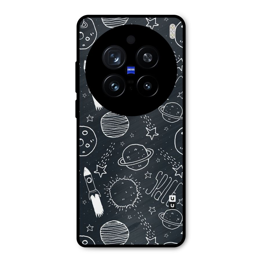 Just Space Things Metal Back Case for Vivo X200 Pro