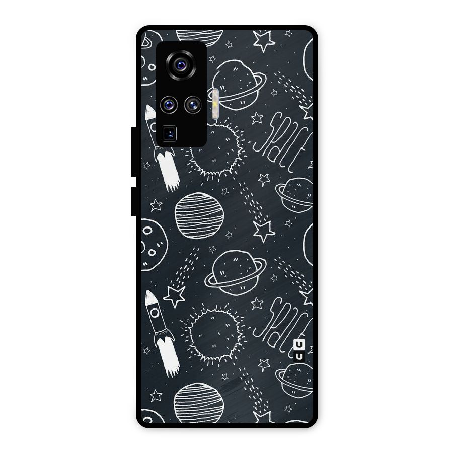 Just Space Things Metal Back Case for Vivo X50 Pro