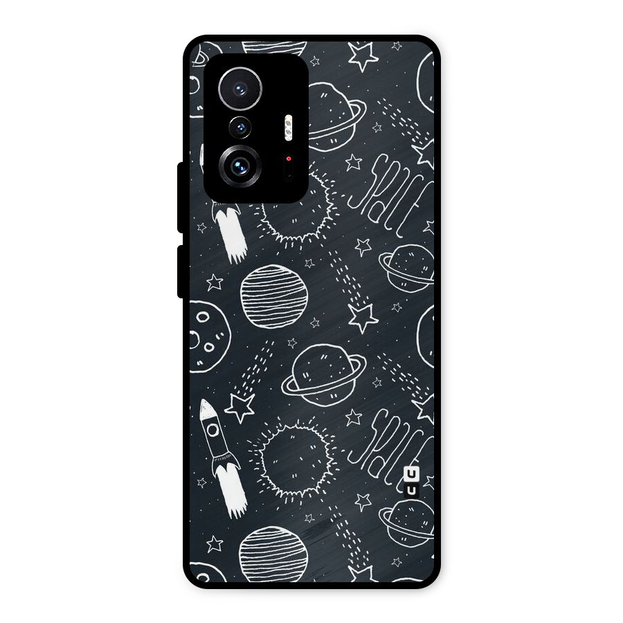 Just Space Things Metal Back Case for Xiaomi 11T Pro