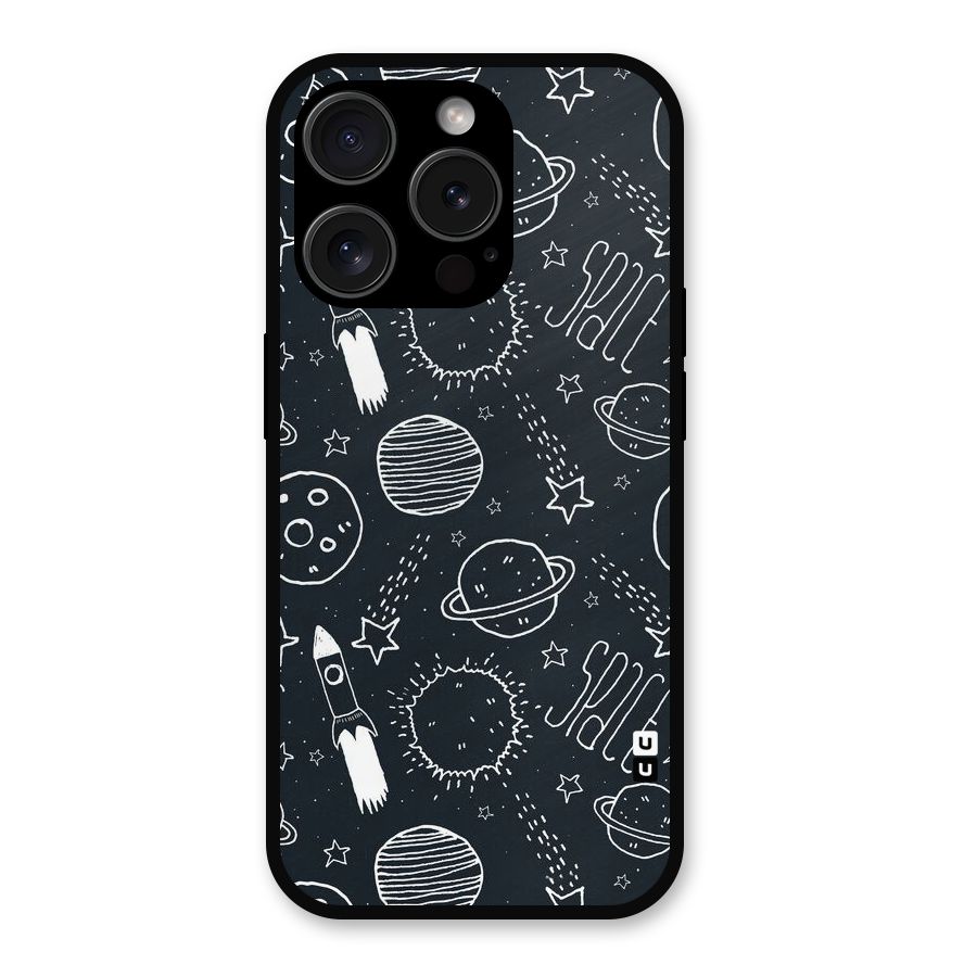Just Space Things Metal Back Case for iPhone 15 Pro