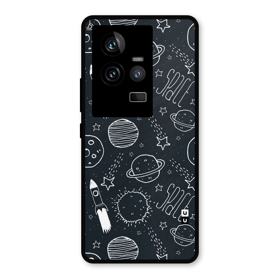 Just Space Things Metal Back Case for iQOO 11 5G