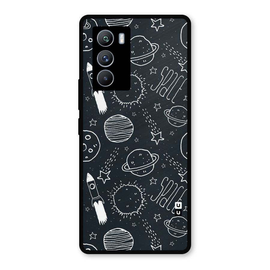 Just Space Things Metal Back Case for iQOO 9 SE
