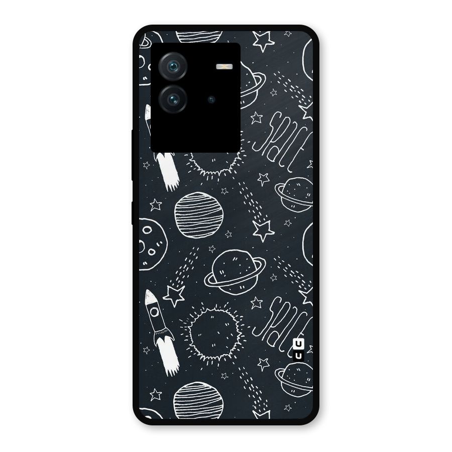 Just Space Things Metal Back Case for iQOO Neo 6 5G