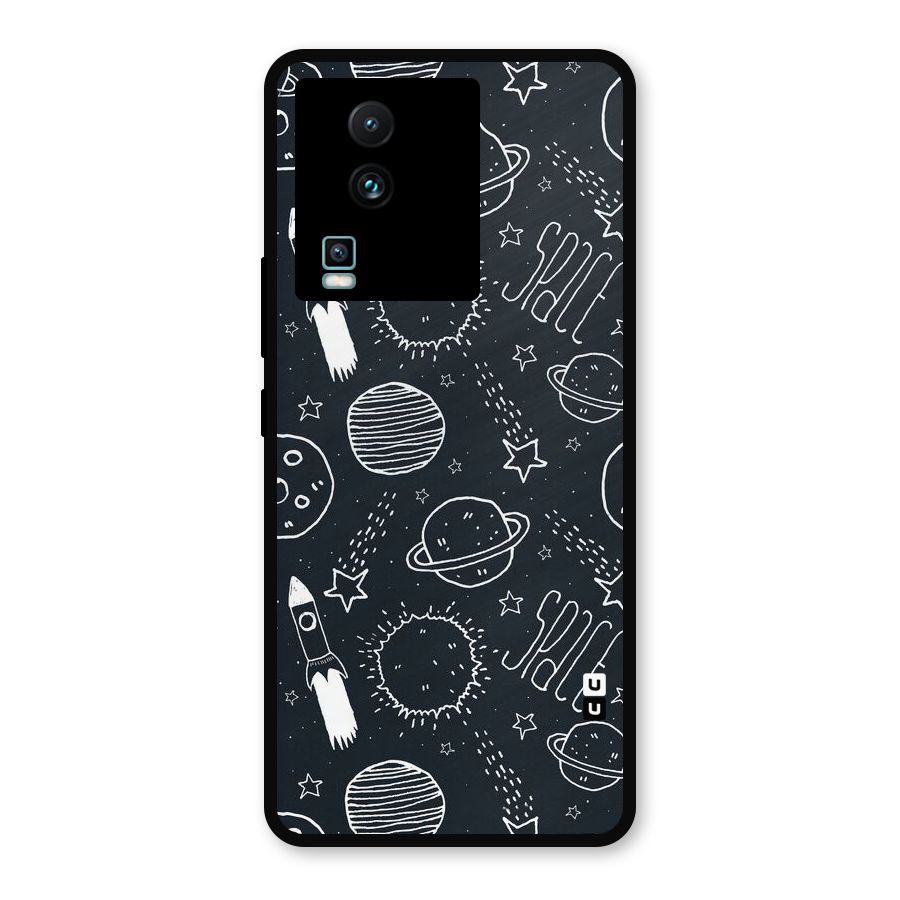 Just Space Things Metal Back Case for iQOO Neo 7