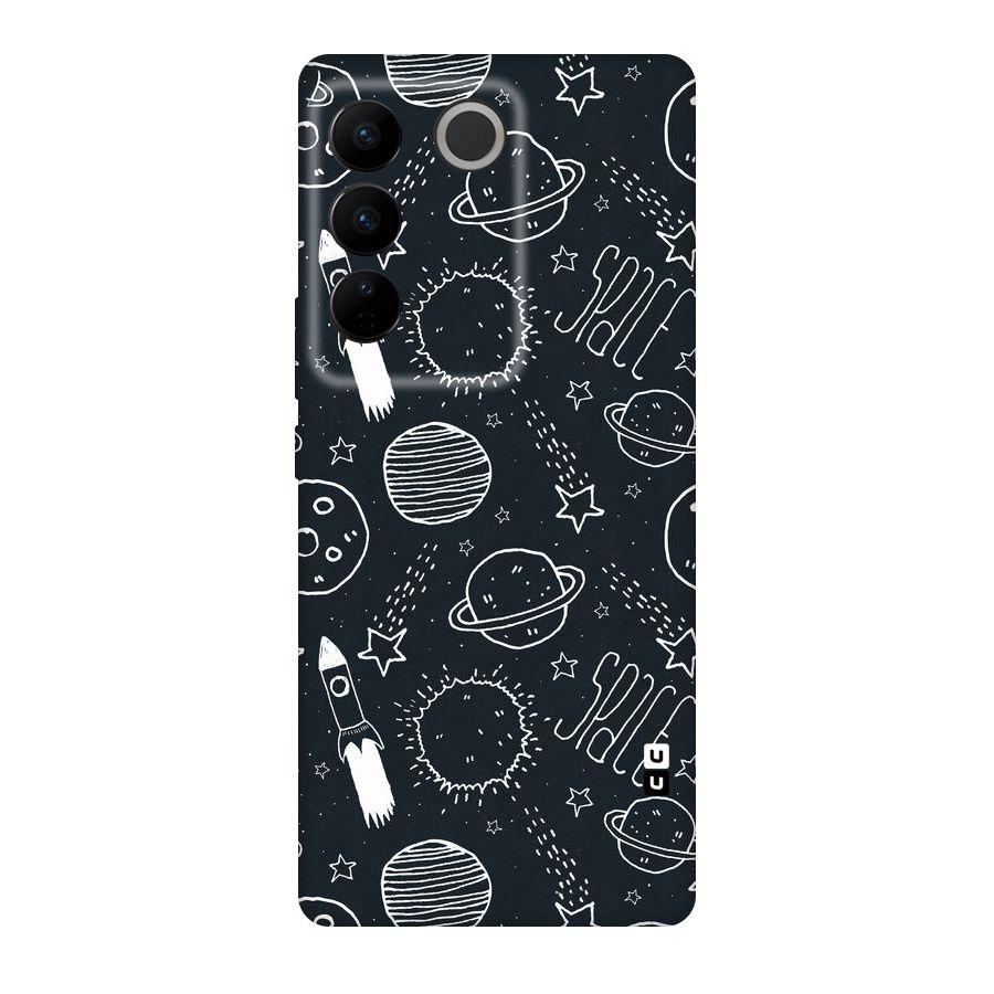 Just Space Things Original Polycarbonate Back Case for Vivo V27
