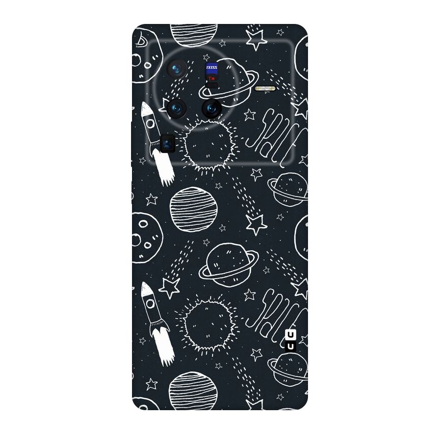 Just Space Things Original Polycarbonate Back Case for Vivo X80