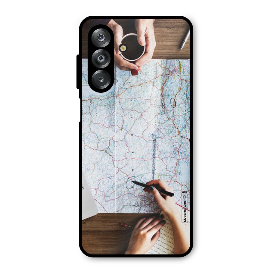 Just Travel Metal Back Case for Galaxy A26