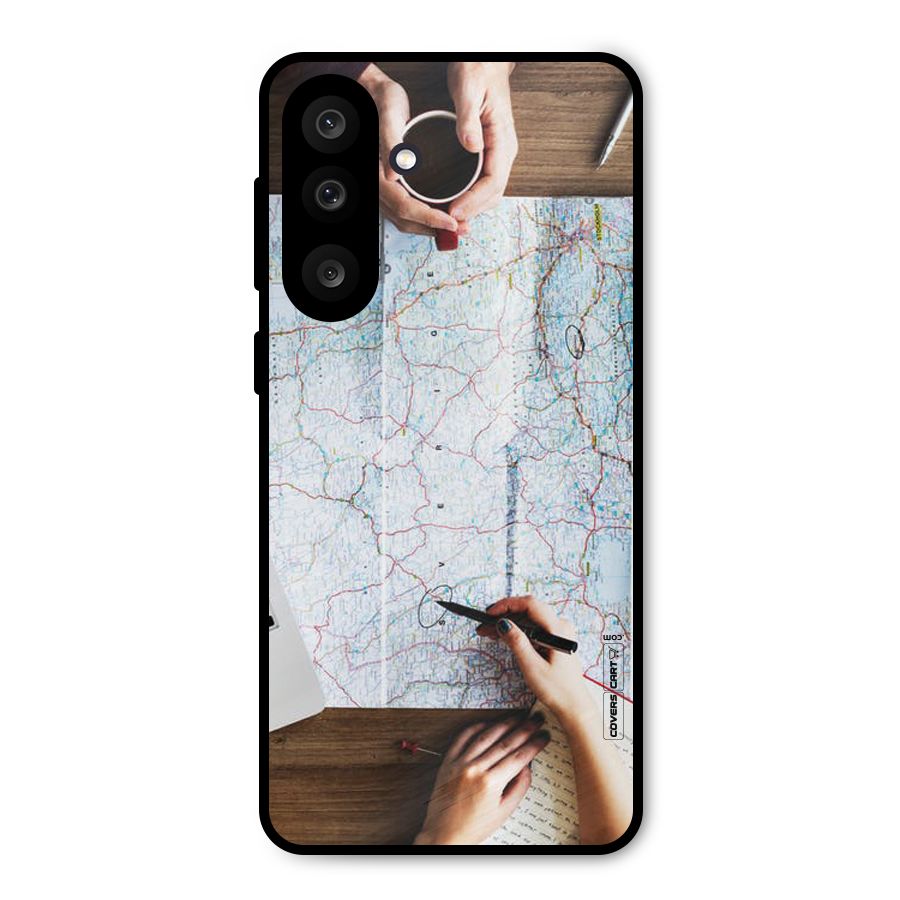 Just Travel Metal Back Case for Galaxy M56