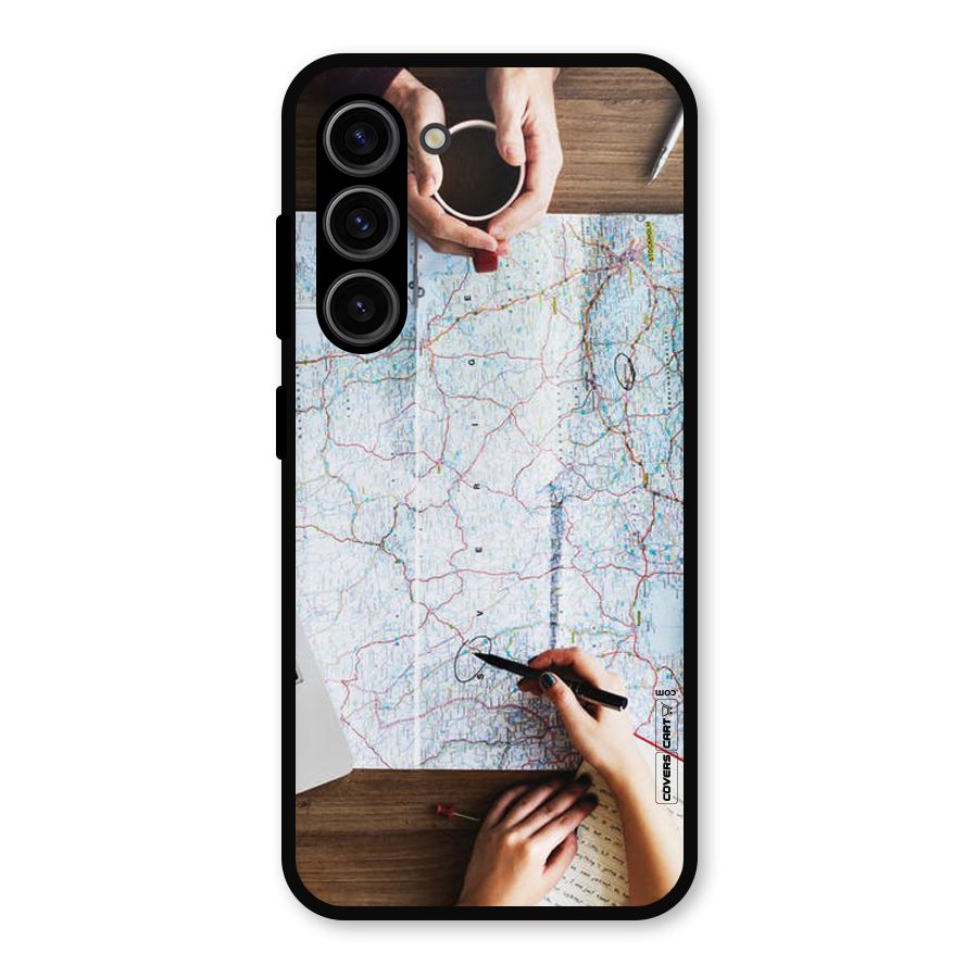 Just Travel Metal Back Case for Galaxy S23