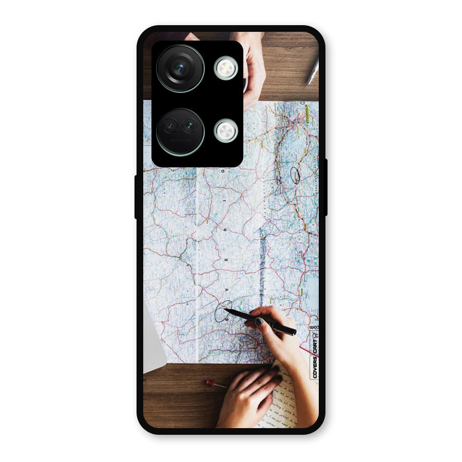Just Travel Metal Back Case for OnePlus Nord 3