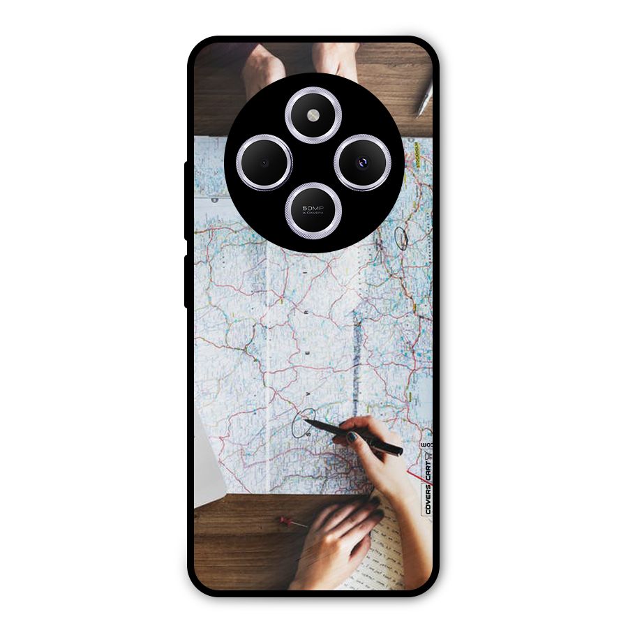 Just Travel Metal Back Case for Poco M7