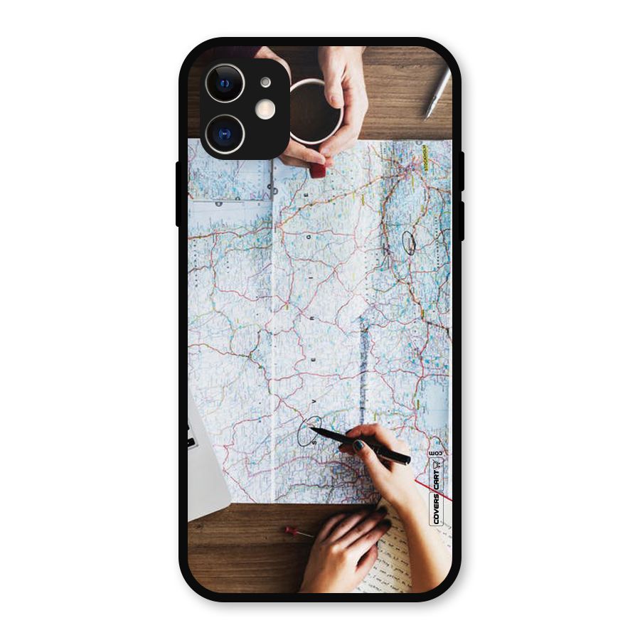 Just Travel Metal Back Case for iPhone 11