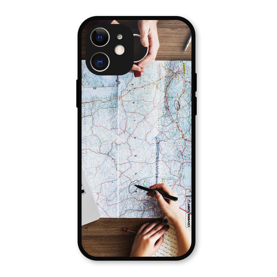 Just Travel Metal Back Case for iPhone 12