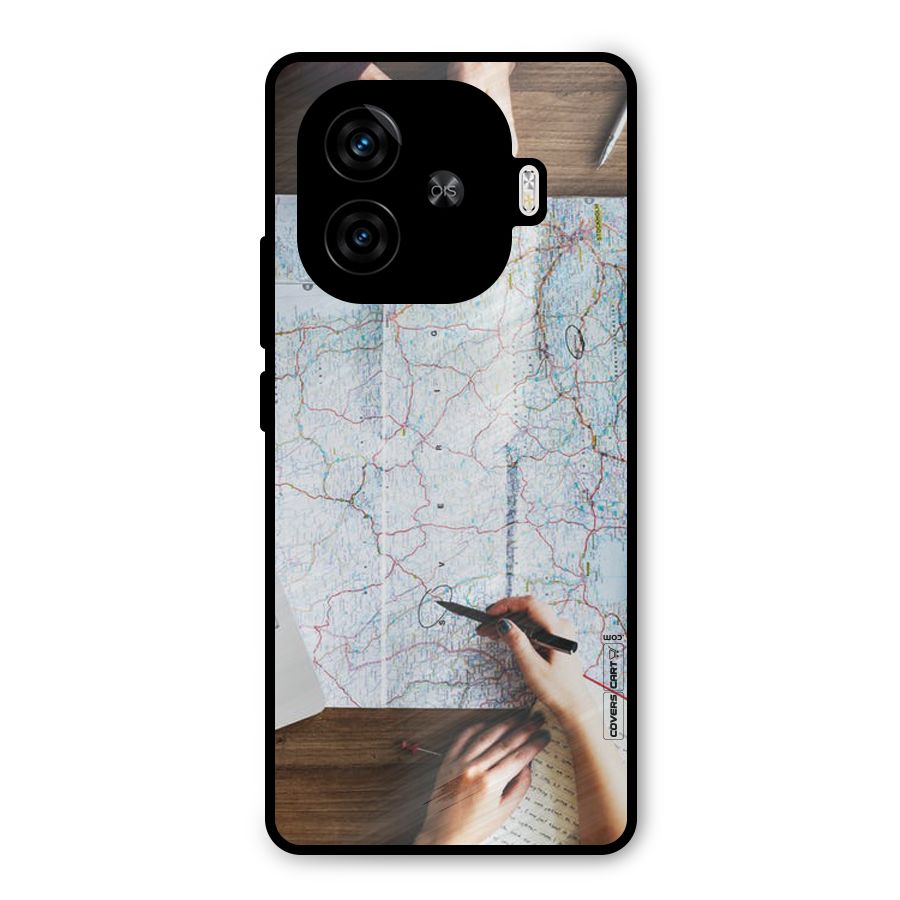 Just Travel Metal Back Case for iQOO Neo 10R