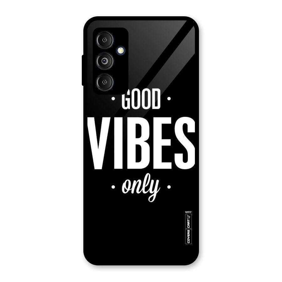 Just Vibes Glass Back Case for Galaxy M14 5G