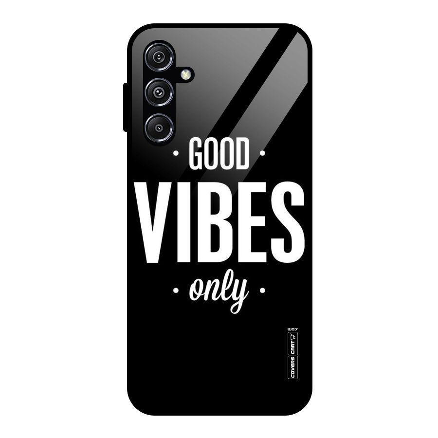 Just Vibes Glass Back Case for Galaxy M34 5G