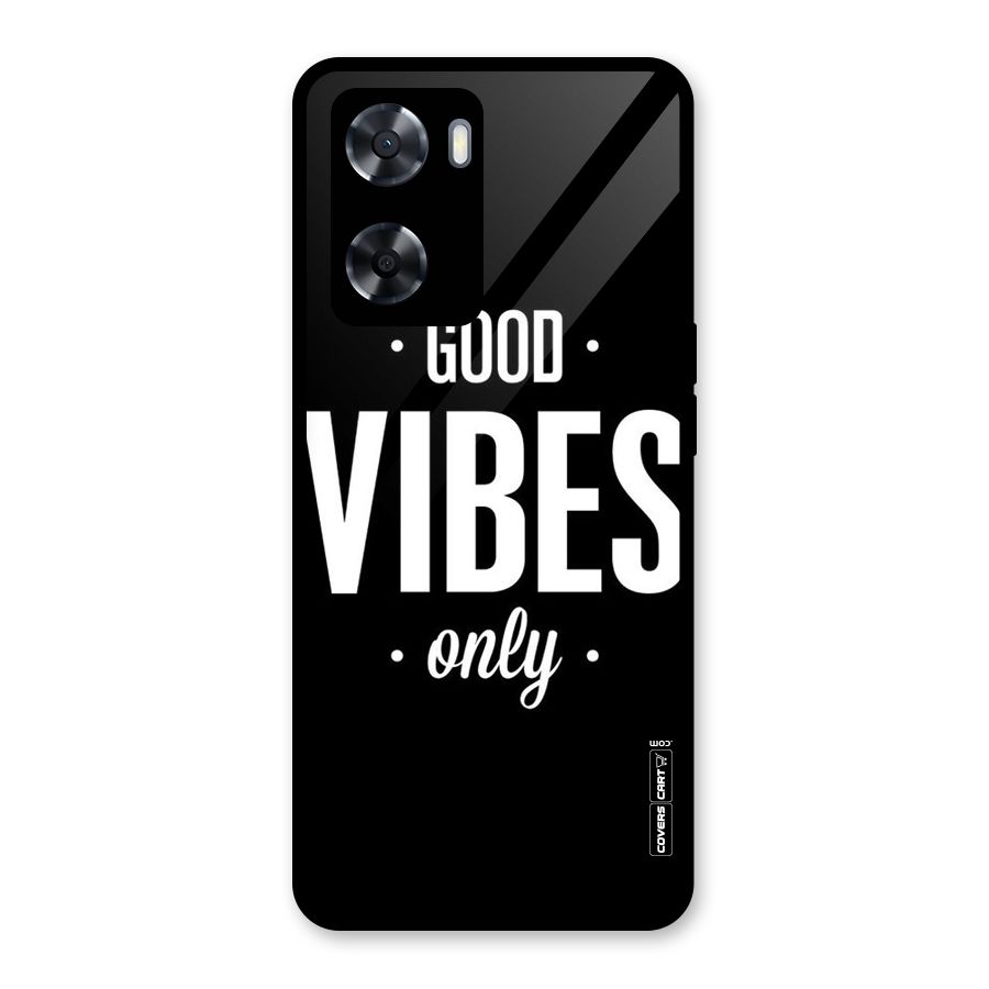 Just Vibes Glass Back Case for OnePlus Nord N20 SE