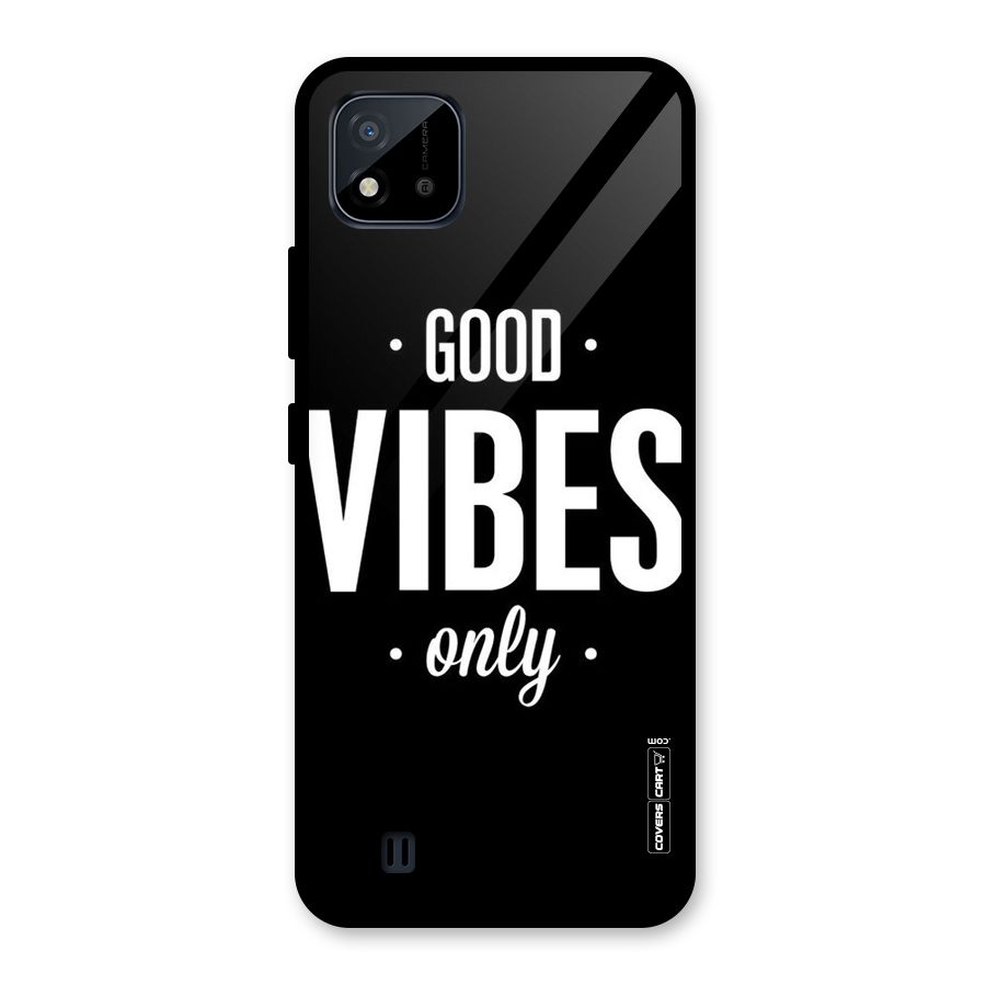 Just Vibes Glass Back Case for Realme C11 2021
