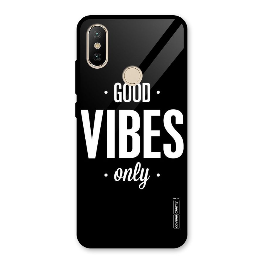 Just Vibes Glass Back Case for Redmi A2