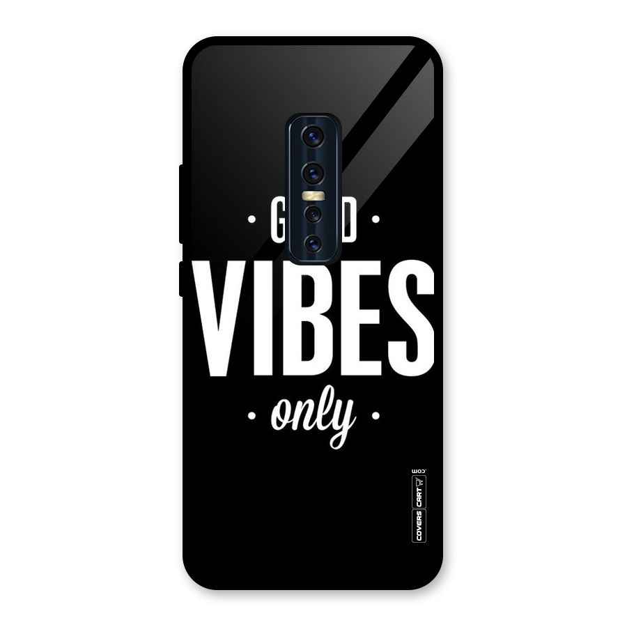 Just Vibes Glass Back Case for Vivo V17 Pro