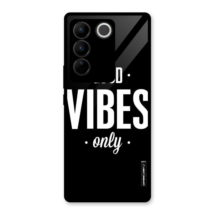 Just Vibes Glass Back Case for Vivo V27