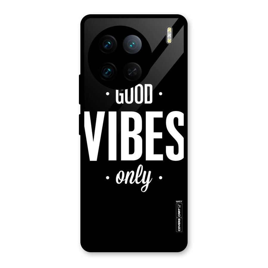 Just Vibes Glass Back Case for Vivo X90 Pro