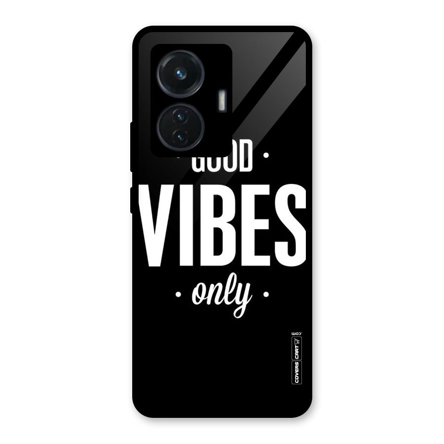 Just Vibes Glass Back Case for iQOO Z6 44W