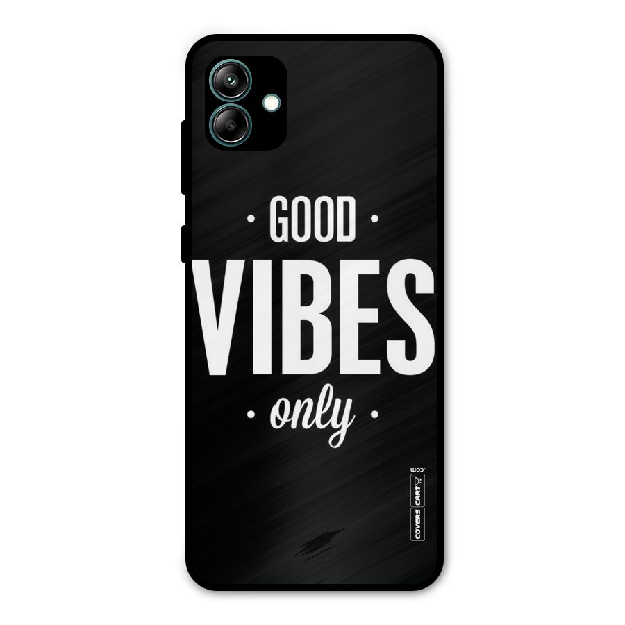 Just Vibes Metal Back Case for Galaxy A04