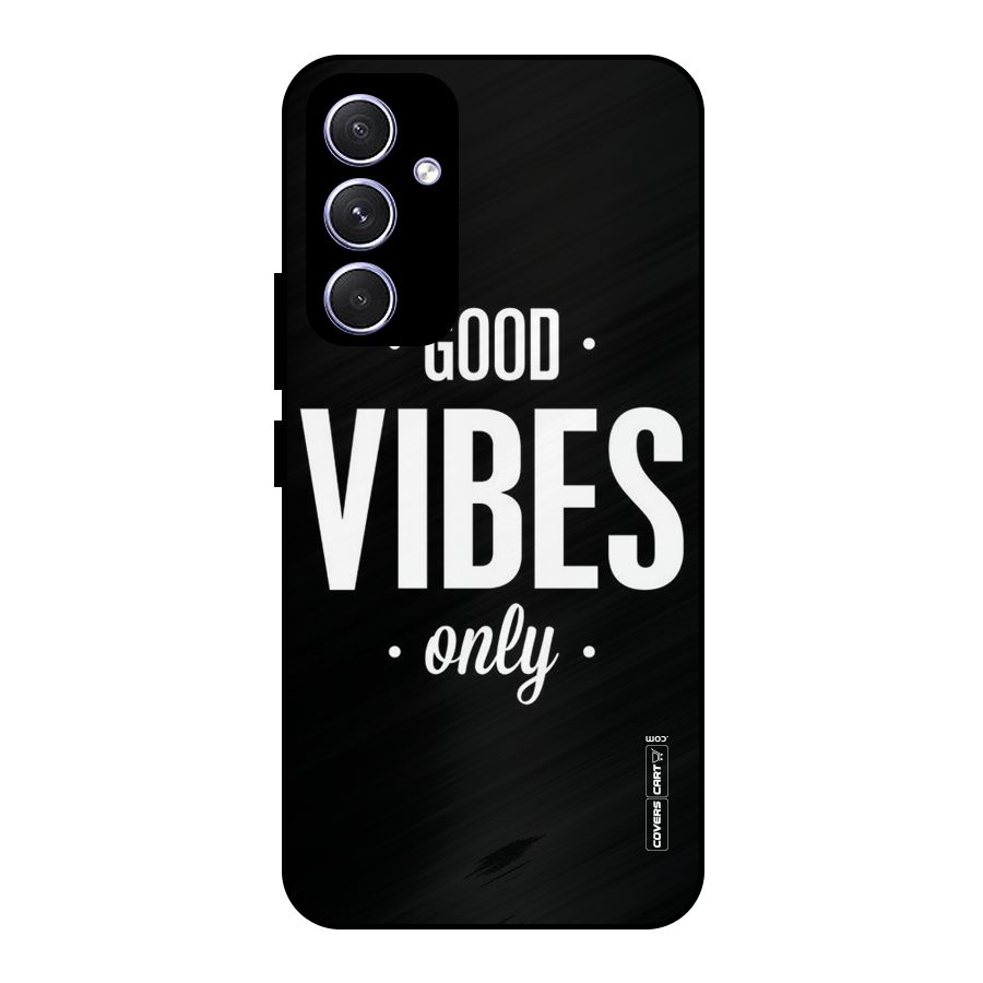 Just Vibes Metal Back Case for Galaxy A54
