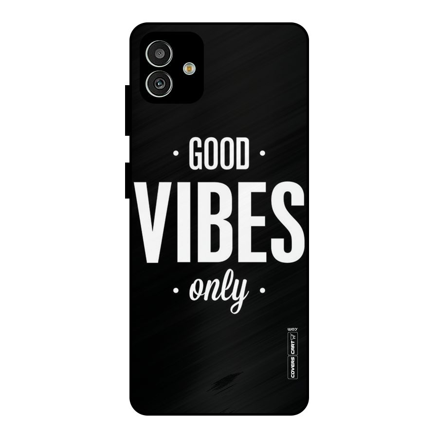 Just Vibes Metal Back Case for Galaxy M13 5G