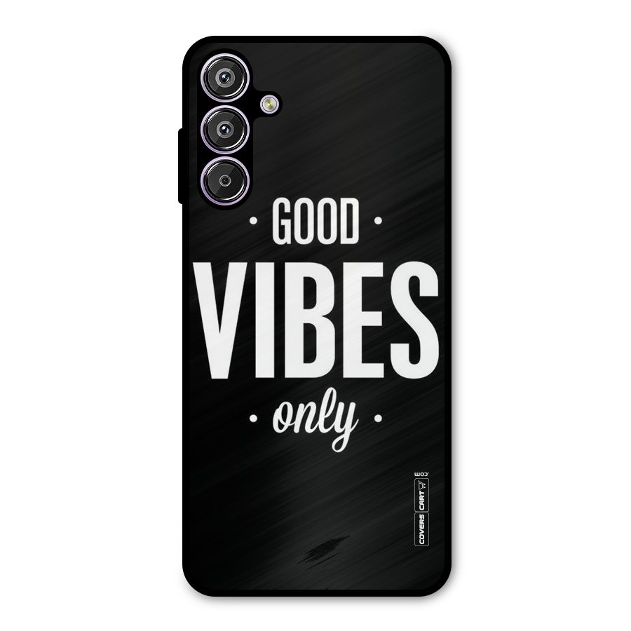 Just Vibes Metal Back Case for Galaxy M15