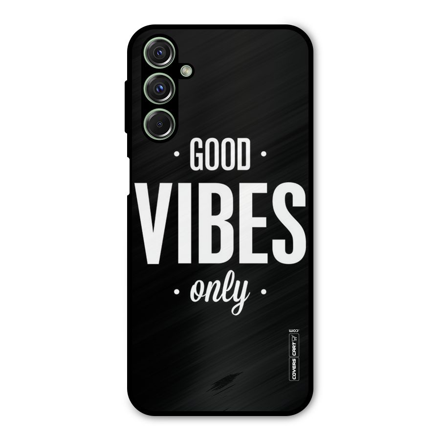 Just Vibes Metal Back Case for Galaxy M34