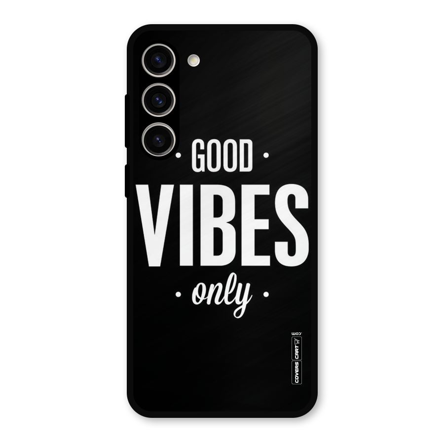 Just Vibes Metal Back Case for Galaxy S23 Plus