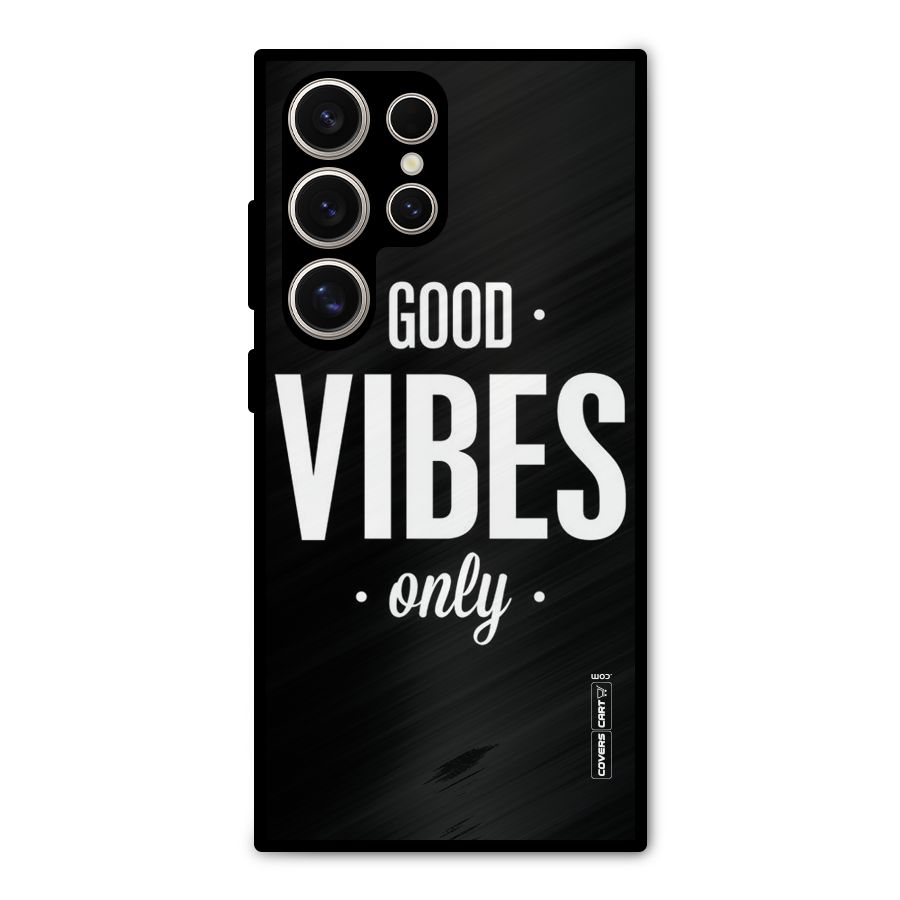 Just Vibes Metal Back Case for Galaxy S24 Ultra