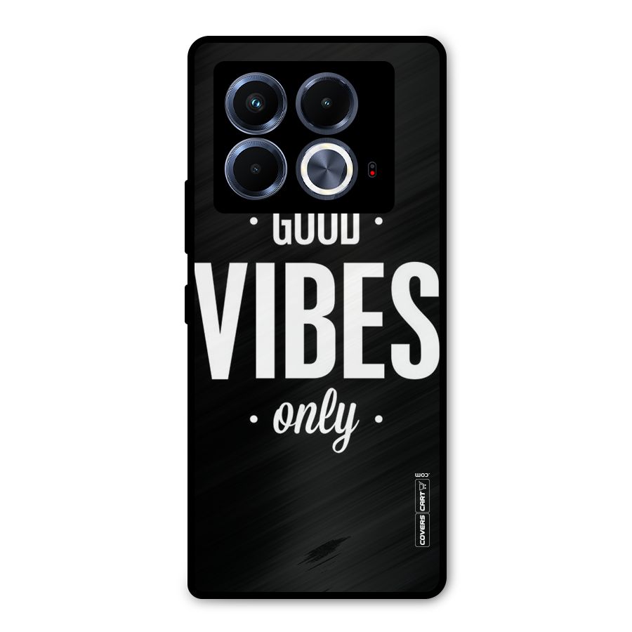 Just Vibes Metal Back Case for Infinix Note 40 5G
