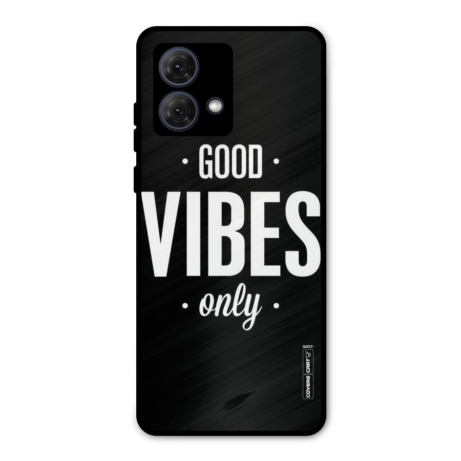 Just Vibes Metal Back Case for Moto G84