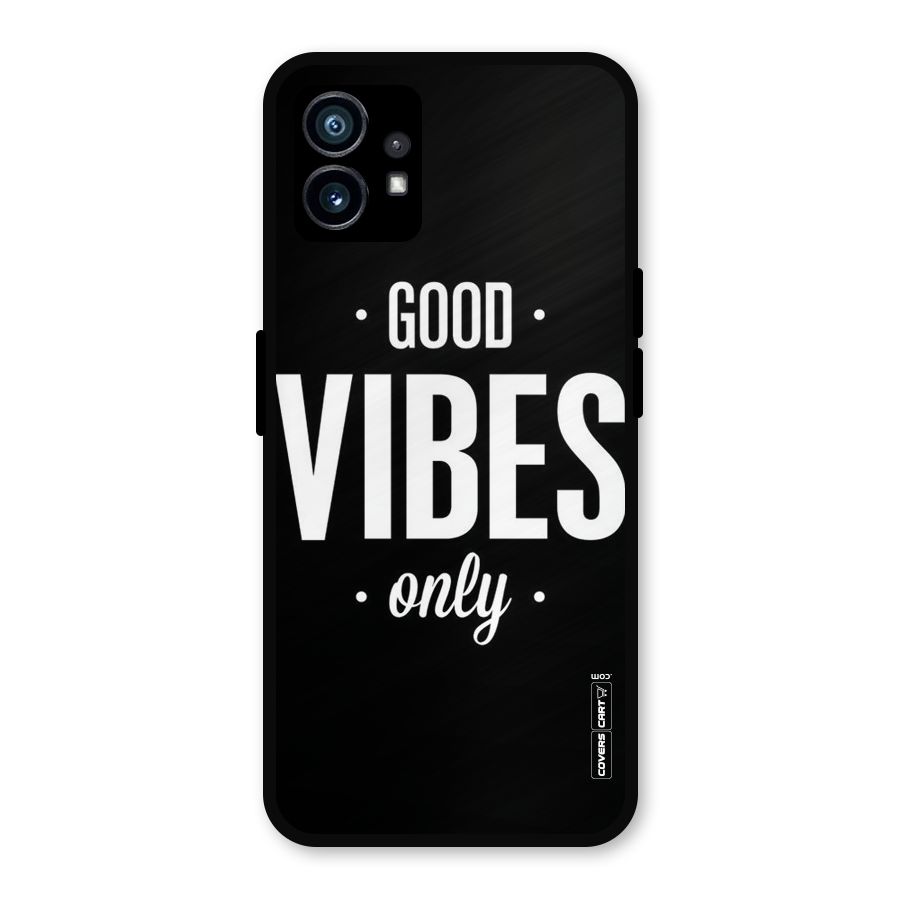 Just Vibes Metal Back Case for Nothing Phone 1