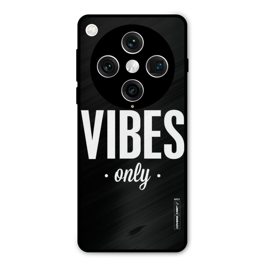 Just Vibes Metal Back Case for Oppo Find X8 Pro