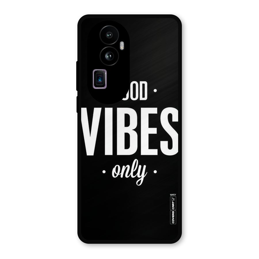 Just Vibes Metal Back Case for Oppo Reno10 Pro Plus