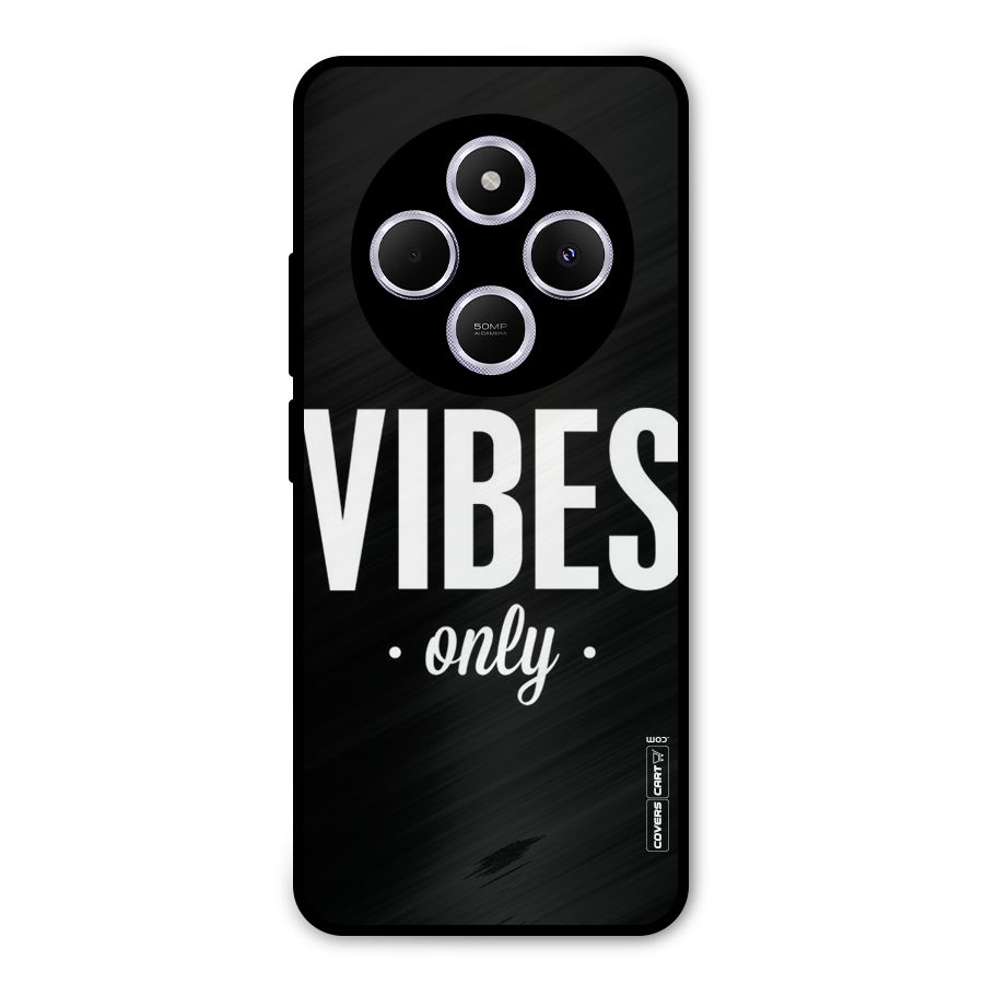 Just Vibes Metal Back Case for Poco C75 5G