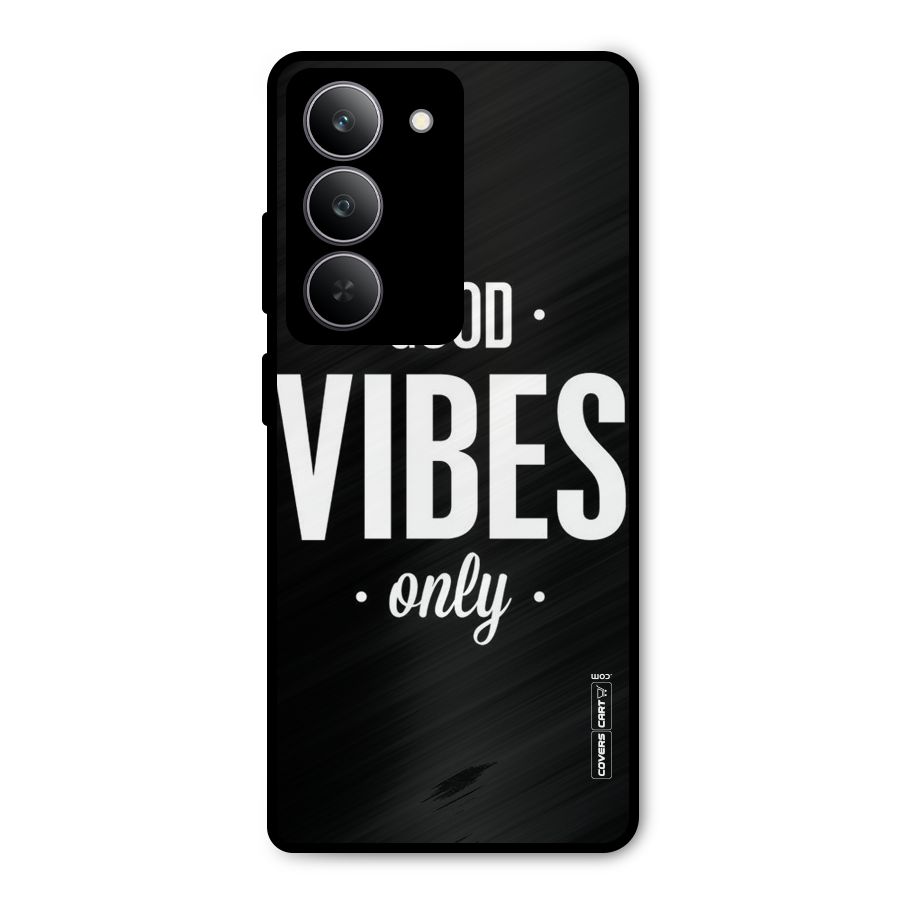 Just Vibes Metal Back Case for Realme 14x