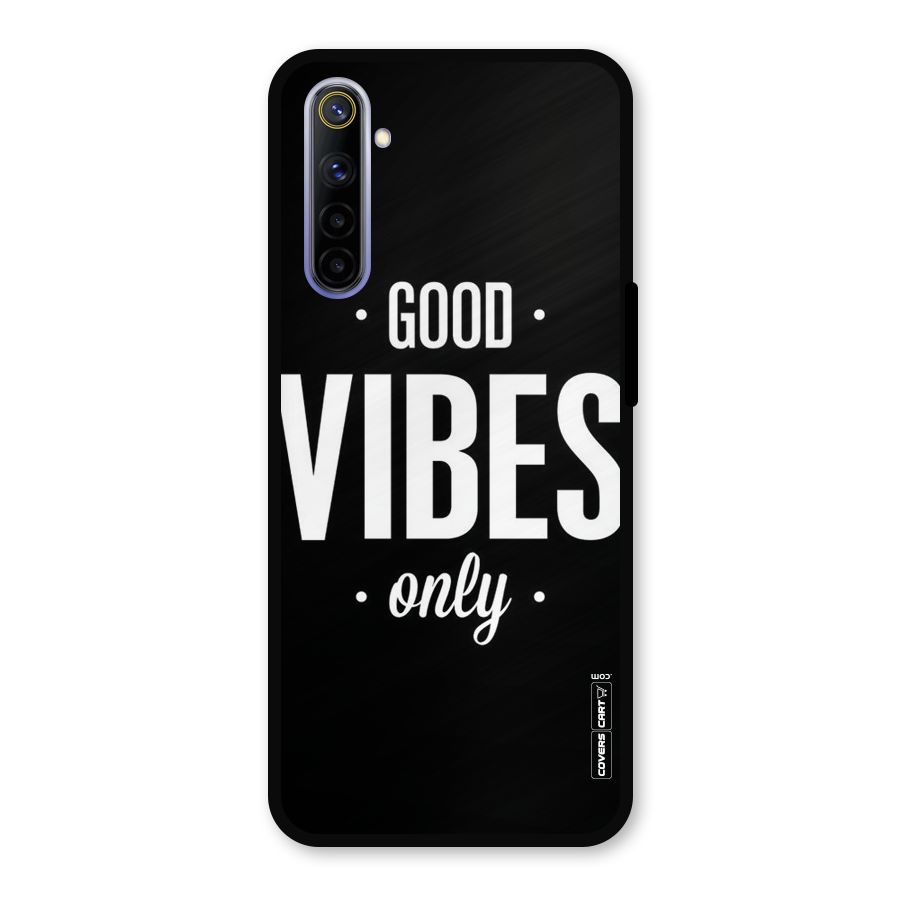 Just Vibes Metal Back Case for Realme 6i