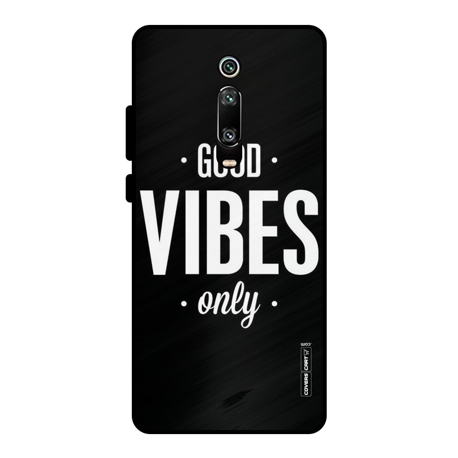 Just Vibes Metal Back Case for Redmi K20