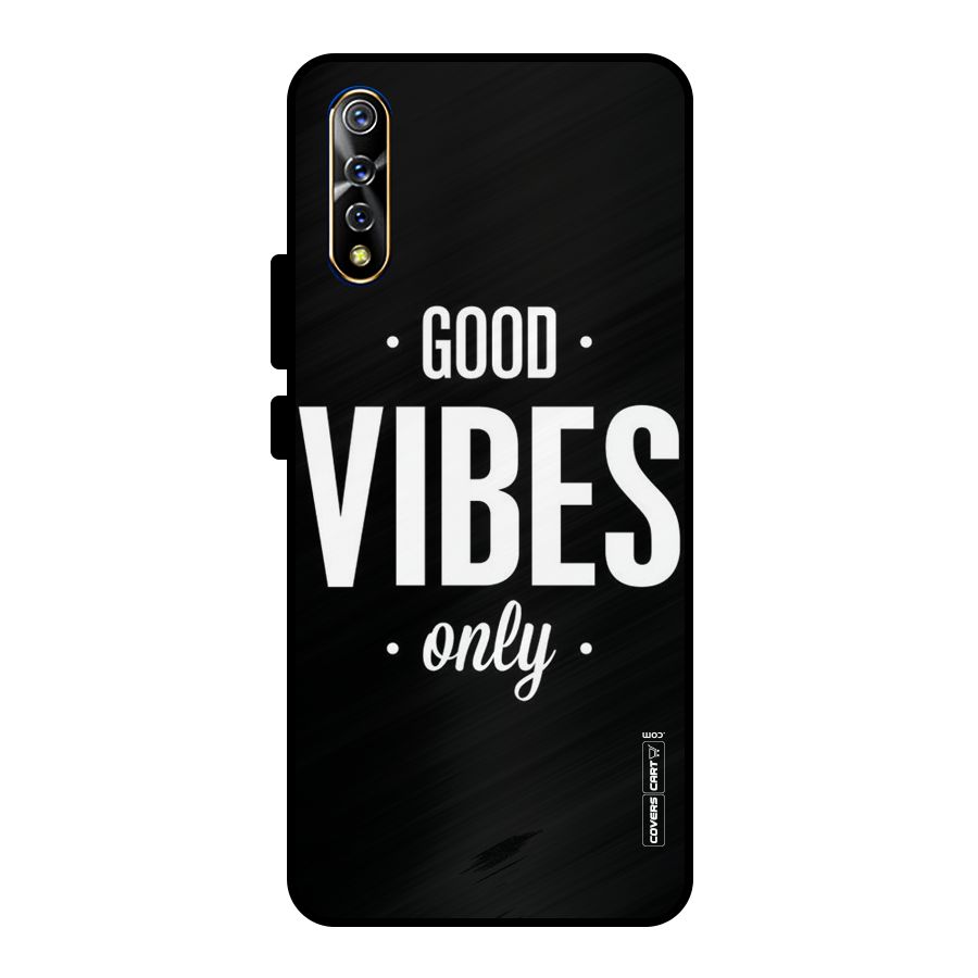Just Vibes Metal Back Case for Vivo S1