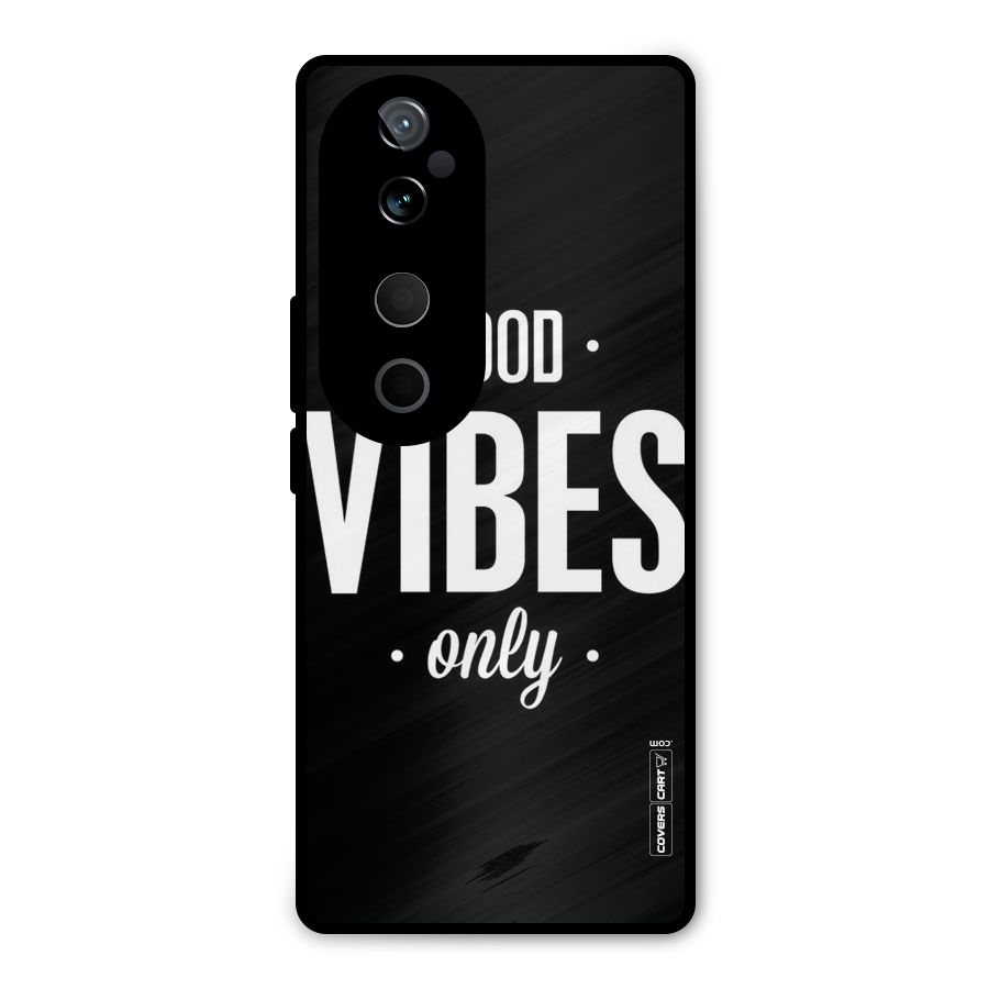 Just Vibes Metal Back Case for Vivo T3 Ultra