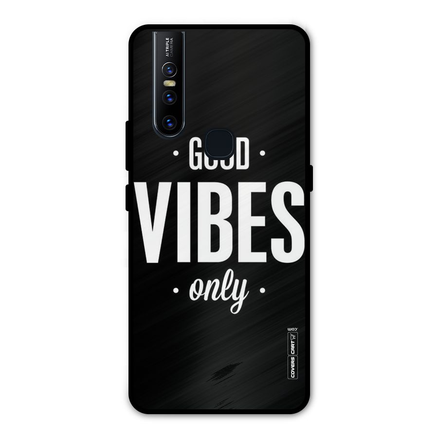 Just Vibes Metal Back Case for Vivo V15