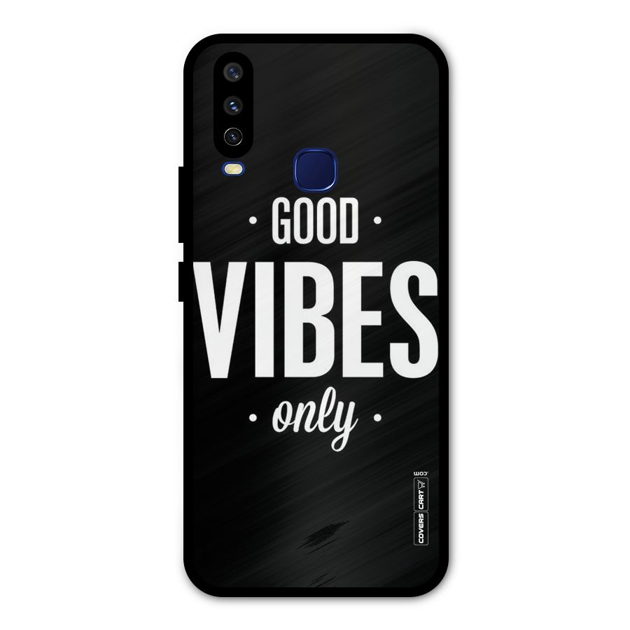 Just Vibes Metal Back Case for Vivo V17