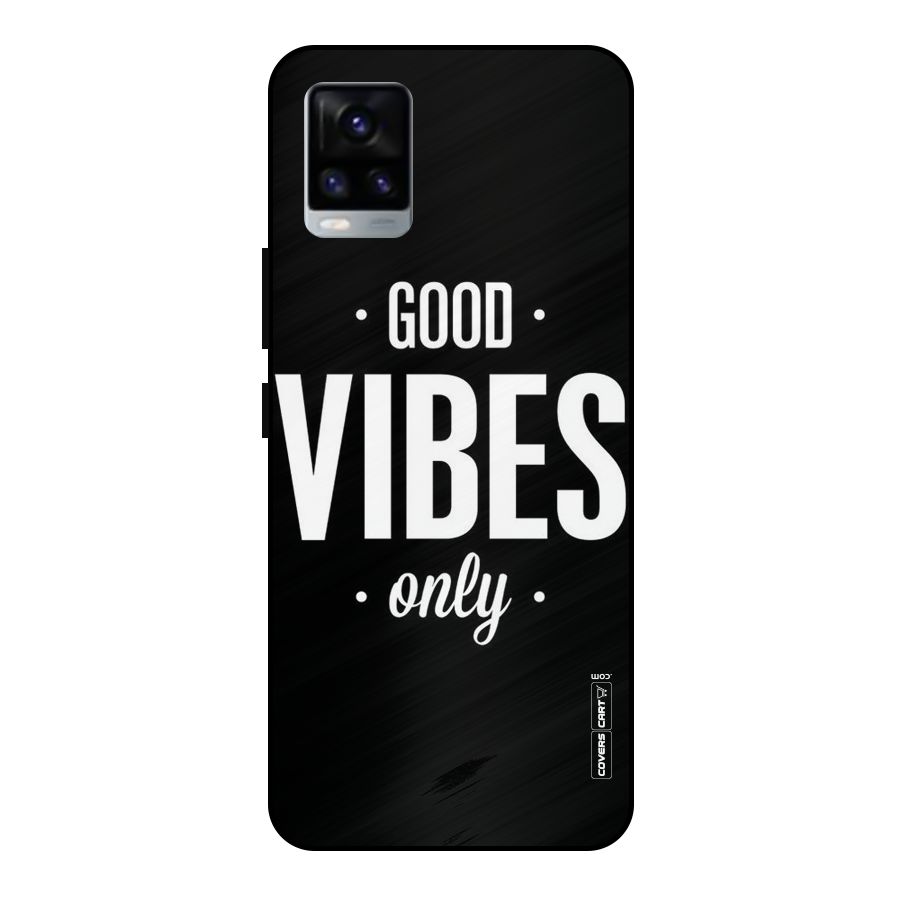 Just Vibes Metal Back Case for Vivo V20